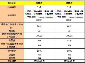 中英人寿康悦年华2岁宝宝社保型非社保型对比表2页.xls